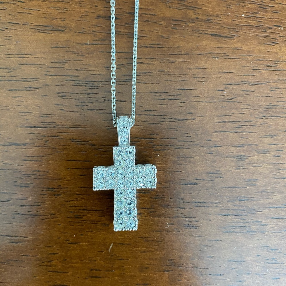 Swarovski Cross Necklace